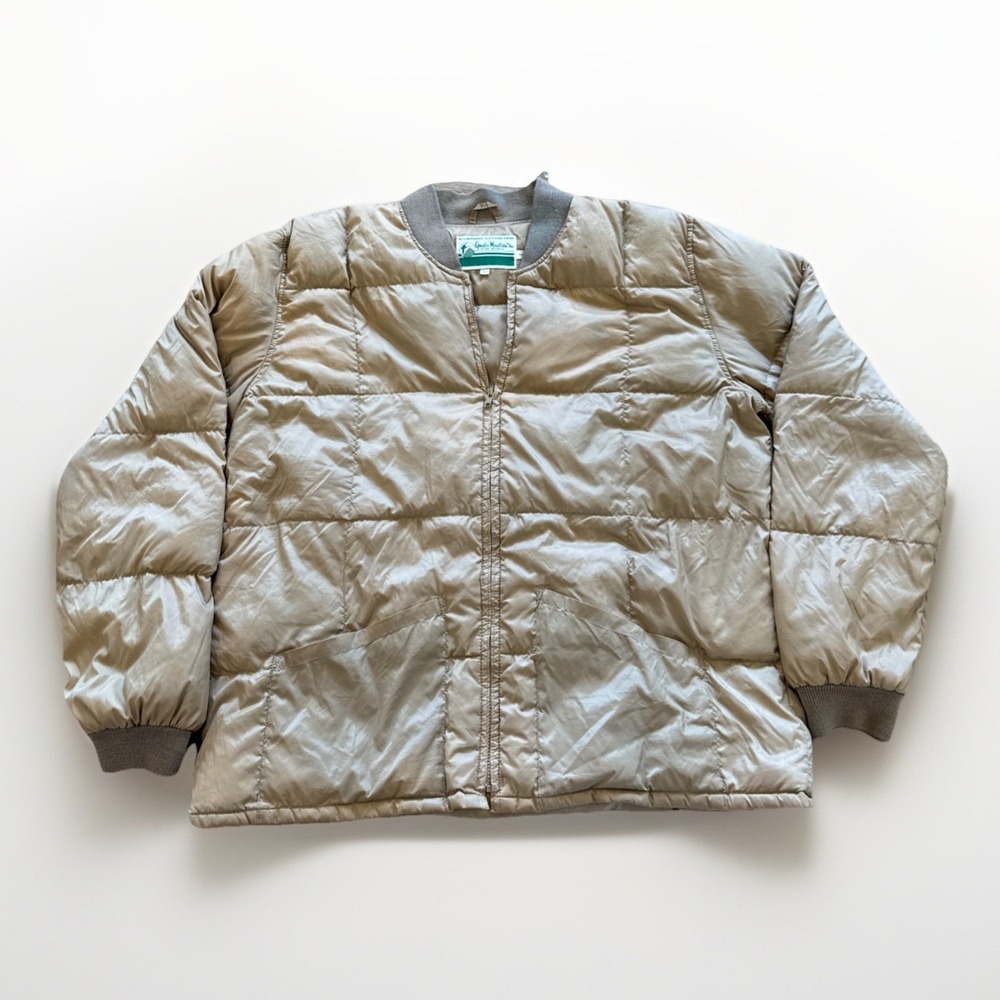 Vintage Gander Mountain Jacket Mens XL Quilted Goose Down Field‎ Barn Chore